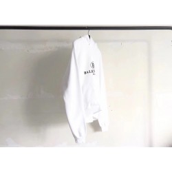 Balenciaga BB White Hoodie