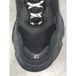 GT Batch Balenciaga Triple-S Clear Sole 2018 Black