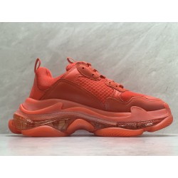 GT Batch Balenciaga Triple S Clear Sole Red