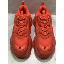 GT Batch Balenciaga Triple S Clear Sole Red