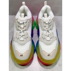 GT Batch Balenciaga Triple S Clear Sole Rainbow