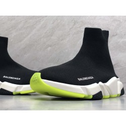 GT Batch Balenciaga Speed Trainer Black White Neon (2018)