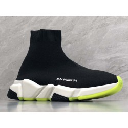 GT Batch Balenciaga Speed Trainer Black White Neon (2018)