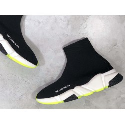 GT Batch Balenciaga Speed Trainer Black White Neon (2018)