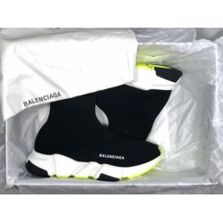 GT Batch Balenciaga Speed Trainer Black White Neon (2018)