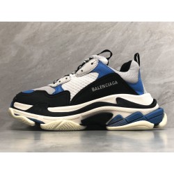 GT Batch Balenciaga Triple S White Black Blue