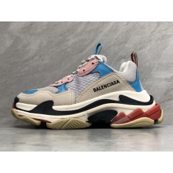 GT Batch Balenciaga Triple-S White Blue Pink