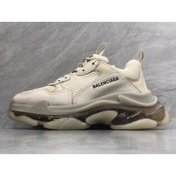 GT Batch Balenciaga Triple-S Clear Sole Off White