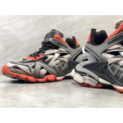 GT Batch Balenciaga Track 2.0 Black Red Grey