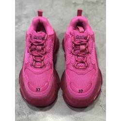 GT Batch Balenciaga Triple-S Clear Sole Fluo Pink