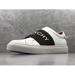 GT Batch Givenchy Paris Strap Sneakers White Black