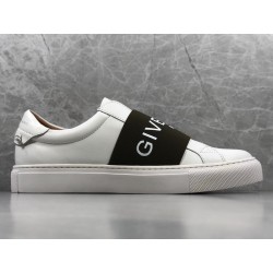 GT Batch Givenchy Paris Strap Sneakers White Black