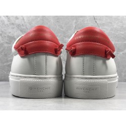 GT Batch Givenchy Paris Strap Sneakers White Red