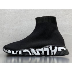 GT Batch Balenciaga Speed Trainer LT Grafitti Black