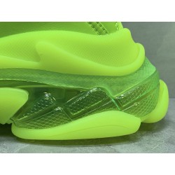 GT Batch Balenciaga Triple S Clear Sole Fluo Yellow