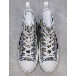 GT Dior B23 x Alex Foxton Print Hi Top Sneaker