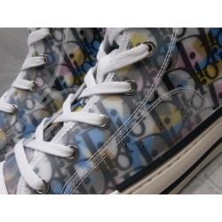 GT Dior B23 x Alex Foxton Print Hi Top Sneaker