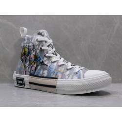 GT Dior B23 x Alex Foxton Print Hi Top Sneaker