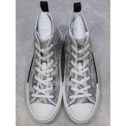 GT Dior B23 x Daniel Arsham Newspaper Print Hi Top Sneaker