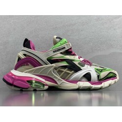 GT Batch Balenciaga Track 2.0 White Green Pink