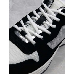 GT Dior B25 Oblique Canvas and Suede Sneaker Black