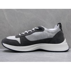 GT Dior B25 Oblique Canvas and Suede Sneaker Gray