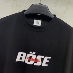 Vetements Bose Tee Black