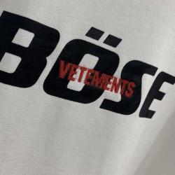 Vetements Bose Tee White