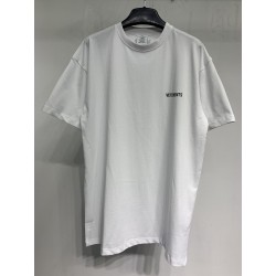 Vetements logo Tee White