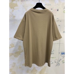 Balenciaga Symbolic Large Fit Tee Khaki