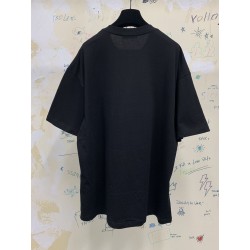 Balenciaga Gym Wear Large Fit Tee Black