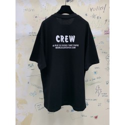 Balenciaga CREW Large Fit Tee Black