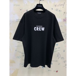 Balenciaga CREW Large Fit Tee Black