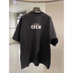 Balenciaga CREW Large Fit Tee Black