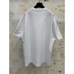 Balenciaga Gym Wear Large Fit Tee White