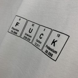 Vetements Fuck Tee White