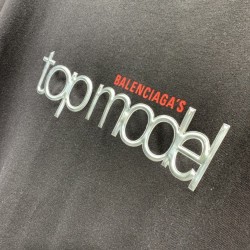 Balenciaga Top Model Tee Black