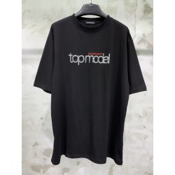 Balenciaga Top Model Tee Black