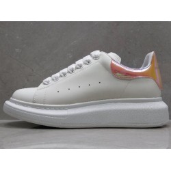 GT Alexander McQueen Oversized Sneaker White Orange Holofoil