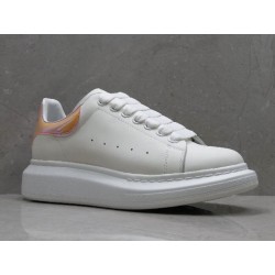 GT Alexander McQueen Oversized Sneaker White Orange Holofoil