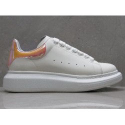 GT Alexander McQueen Oversized Sneaker White Orange Holofoil