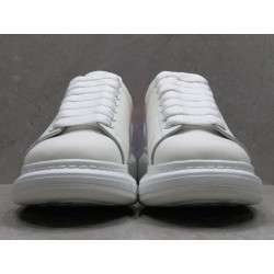 GT Alexander McQueen Oversized Sneaker White Orange Holofoil