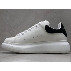 GT Alexander McQueen Oversized Sneaker White Black Suede