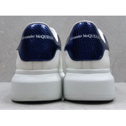 GT Alexander McQueen Oversized Sneaker White Royal Snake