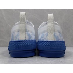 GT Dior B23 LowTop Sneakers White Blue