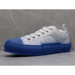 GT Dior B23 LowTop Sneakers White Blue