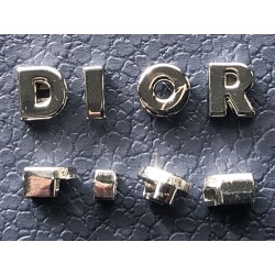 GT Dior and Shawn Sneaker Charms Silver