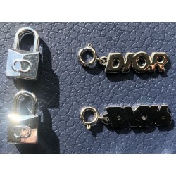 GT Dior and Shawn Sneaker Charms Silver