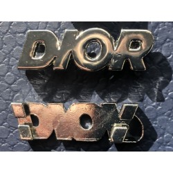 GT Dior and Shawn Sneaker Charms Silver