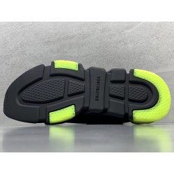 GT Balenciaga Speed Trainer Clear Sole Black Yellow Fluo